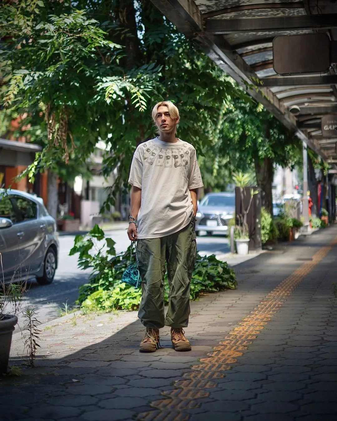 SAINT Mxxxxxx MONEY TEE/WHT dollar necklace, retro short-sleeved, off-white S-XL, ready-to-wear, washed and distressed, authentic level printing, correct accessories/with little angel logo